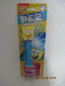 PEZ+DULCES Y DISPENSADORES+PANTALONES CUADRADOS BOB ESPONJA+"BOB ESPONJA"+VIENE CON 3 DULCES - Imagen 1 de 3