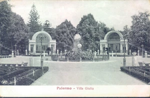 ad648 cartolina palermo citta' villa giulia - Picture 1 of 2