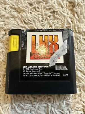 LHX Attack Chopper (Sega Genesis, 1992) - Image 1 of 4