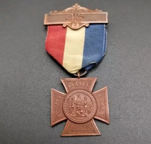 Civil War Veteran GAR Women’s Relief Corps Medal 1883 - Picture 1 of 4