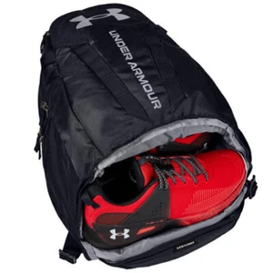 UK UnderArm0ur Hustle 5.0 Backpack Bag Shoulder Straps Gym School Luggage 2025 - Picture 1 of 30