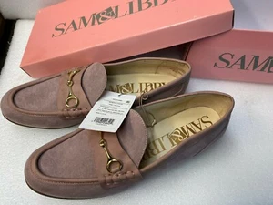 Sam & Libby Women's Pink Suede Loafer - Picture 1 of 3
