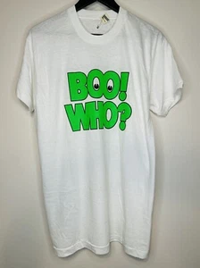Vintage 1988 Beetlejuice Cast & Crew Film Promo T-Shirt Boo Who Größe XL - Bild 1 von 11