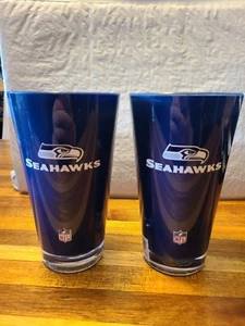 Seattle Seahawks Acrylic Tumblers 2 - 20 Ounce - Picture 1 of 2