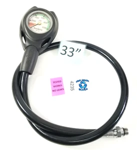 Suunto SM-36 2in 5000 PSI SPG Submersible Pressure Gauge Scuba Dive w Boot #4235 - Picture 1 of 9