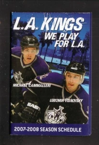 Los Angeles Kings--Cammalleri--Visnovsky--2007-08 Schedule--FSN West - Picture 1 of 2