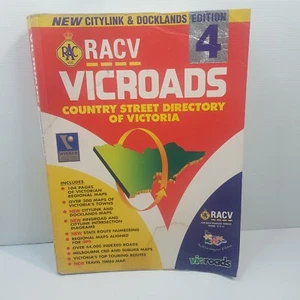 2000 RACV Vicroads Country Street Directory of Victoria 4th Edition - Picture 1 of 17
