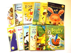 Little Golden Books Set Of 12 Books (75 Years 1942-2017) Unused - Imagen 1 de 4