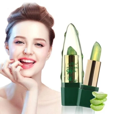 SMART ETECH LTD 3X Lipstick Aloe Vera Lip Balm Color Mood Changing Long Lasting Moisturizing New