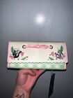 Loungefly Bambi Spring Time Gingham Tri-Fold Wallet
