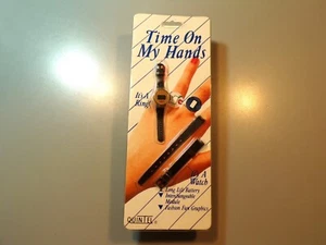 Quintel Ring / Watch Time Is On My Hands Series Its a Watch and a Ring - Picture 1 of 7