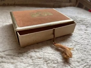 Vintage German Trumpf Chocolate Empty Box Trumpf Schokoladefariken 4" x 5 1/2" - Picture 1 of 4