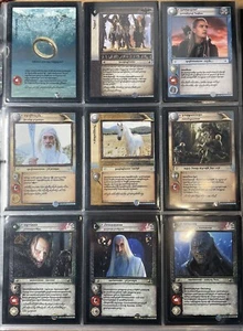 Lord of the Rings TCG LOTR The Two Towers Anthology 18 card Tengwar Set + STING - Picture 1 of 3