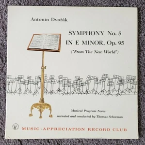 Antonin Dvorak Symphony No.5 in E Minor,Op.95 Vinyl LP Music Appreciation Series - Imagen 1 de 8