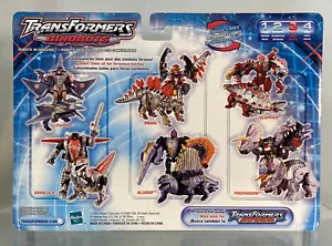 Vintage Transformers Armada Dinobots Robots In Disguise RID Card Back Package - Picture 1 of 2