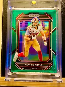 GEORGE KITTLE PRIZM RIFRATTORE TUTTI PRO 49ERS COME NUOVO INVESTIMENTO RARO VERDE 🙂 - Foto 1 di 3