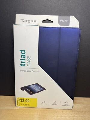 Targus Triad Case For iPad Air Midnight Blue New w/ Flaws - Image 1 of 4