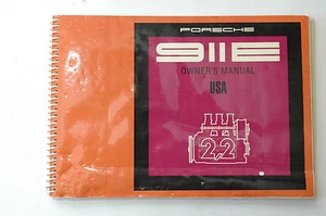 Porsche 911E Propietarios Manual 1970 #4 WKD462423 Blem Originales 1st Edición - Picture 1 of 4