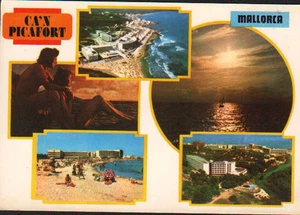 POSTAL DE CA'N PICAFORT MALLORCA ISLAS BALEARES POSTCARD POSTKARTE CC02157 - Imagen 1 de 1