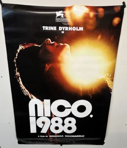 Original Movie Poster Nico 1988 Double Sided 27x40 - Picture 1 of 1