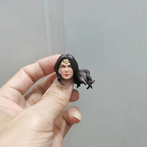 1/12 Scale Female Head Sculpt DIY 6in Comics Heroes Girl Model Action Figures - Picture 1 of 1