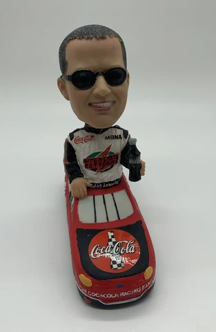 Vntg Bobby Labonte Coca-Cola Racing Family Arbys Interstate Battery Bobblehead Cover