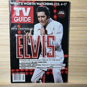 Elvis Presley TV Guide - Feb 4-17, 2019  50th Anniversary, Tribute, 1968 Archive - Picture 1 of 8