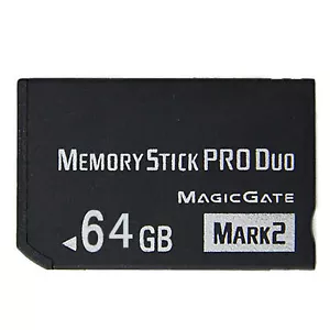 8-64GB Memory Stick Pro Duo Card for Sony Game Console / SLR Digital Cameras - Picture 1 of 13