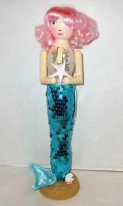 CASCANUECES COSTA NAVIDAD 15" SIRENA/AZUL CON ALETA AZUL - Imagen 1 de 4