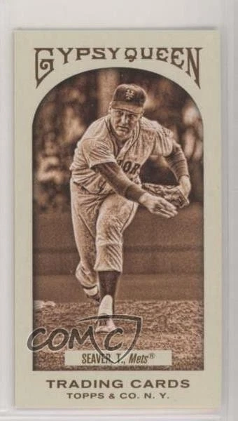 2011 Topps Gypsy Queen Mini Sepia /99 Tom Seaver #74 HOF - Image 1 of 2
