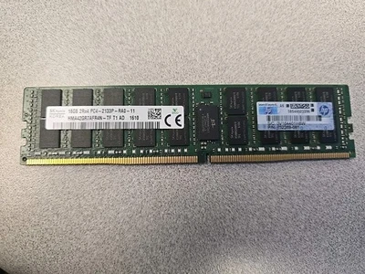 SKhynix HMA42GR7AFR4N-TF 16GB 2Rx4 PC4-2133P-RA0-11 Server Memory RAM - Image 1 of 2
