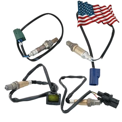 Oxygen O2 Sensor Up+Downstream Set(4) Fits Infiniti FX35 G35 350Z 3.5L M45 4.5L - Изображение 1 из 4