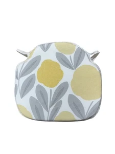 Laura Ashley Serena Sunshine Large Spindle Back Tie-On Seat Pad Kitchen/Dining - Picture 1 of 5