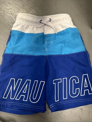 Pantalones Cortos/Trunks NAUTICA Juvenil Talla Pequeña (8) UPF 50 Colorblock Foto 1 de 3