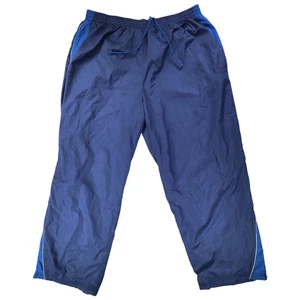 Vintage Starter Damen Trainingshose Y2K Größe 2XL blau 100% Polyester gerades Bein - Bild 1 von 9