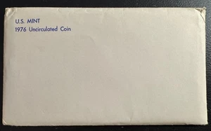 1976 Uncirculated Coin Set U.S Mint Original Government Packaging - Picture 1 of 6