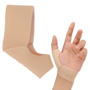 Elastic Thumb Brace Sleeve Skin-Friendly Thumb Support Badminton Weightlifting - Picture 1 of 13