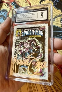 2024 Marvel Beginnings 2 Serie 2 Spider-Man Mike Zeck Auto CGC 9 - Imagen 1 de 1