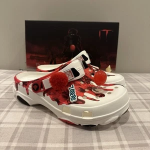Crocs IT x All-Terrain Clog Horror Pack Pennywise Mens Size 10 210239-90H - Picture 1 of 10