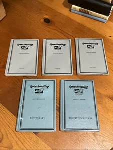 Speedwriting Shorthand 5 Book Set Dictation Course Lot English Study Guide - Foto 1 di 16