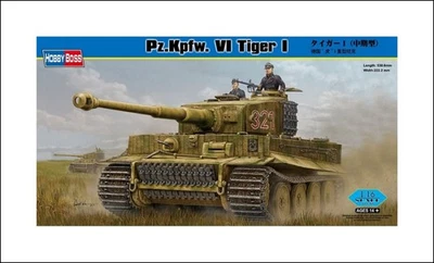 Hobby Boss 1/16 Scale Unbuilt Kit 82601 - Pz.Kpfw VI Tiger I Tank - Bild 1 von 4