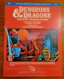 Tempio della Morte X5 - Esperto D&D - TSR - 9069 - Foto 1 di 6
