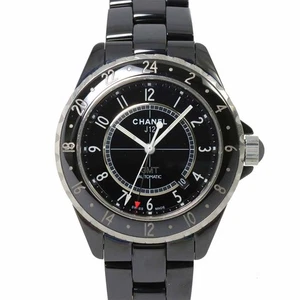 CHANEL J12 GMT 41mm H2012 Herrenuhr Datum Schwarz Keramik Automatik 90284281 - Bild 1 von 8