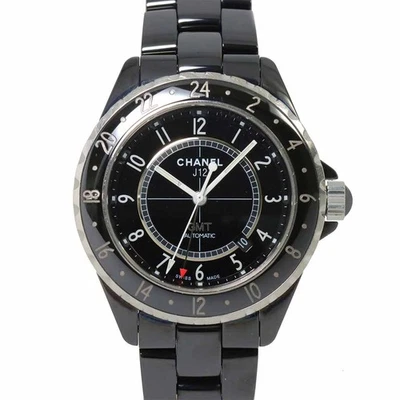 CHANEL J12 GMT 41mm H2012 Mens Watch Date Black Ceramic Automatic 90284281 - Image 1 of 4