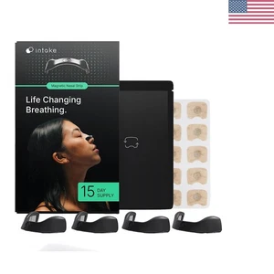 Kit de inicio de tiras nasales extra fuertes de 15 unidades - Ayuda segura y resistente al sudor - Imagen 1 de 4