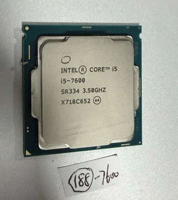 Procesador Intel Core i5-7600 de cuatro núcleos de 3,8 GHz SR334 LGA1151 Foto 1 de 2