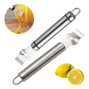 Stainless Steel Lemon Citrus Zester Cheese Grater Planing Wire Kitchen Tool - Picture 1 of 7