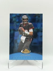 2024 Topps Finest - Team Finest Tom Brady #TF-4 Sky Blue Refractor /150 - Bild 1 von 2