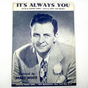 Barry Wood • It’s Always You • Partituras vintage - Imagen 1 de 1