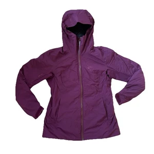 Arcteryx Damen Windstopper Jacke RECCO Burgund Skifahren Winter Größe L - Bild 1 von 10
